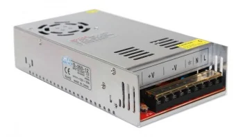 Fuente 12V30A con bornera sin gabinete