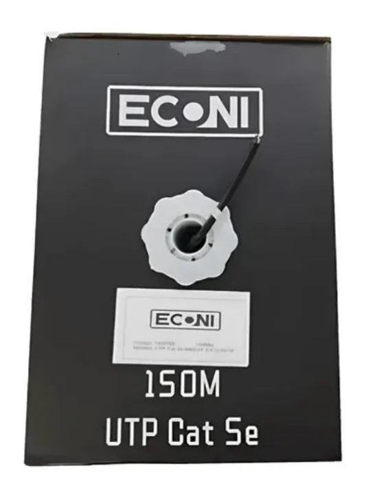 Cable UTP Econi Cat 5E 4 pares X 0,50mm (exterior) CCA 150m
